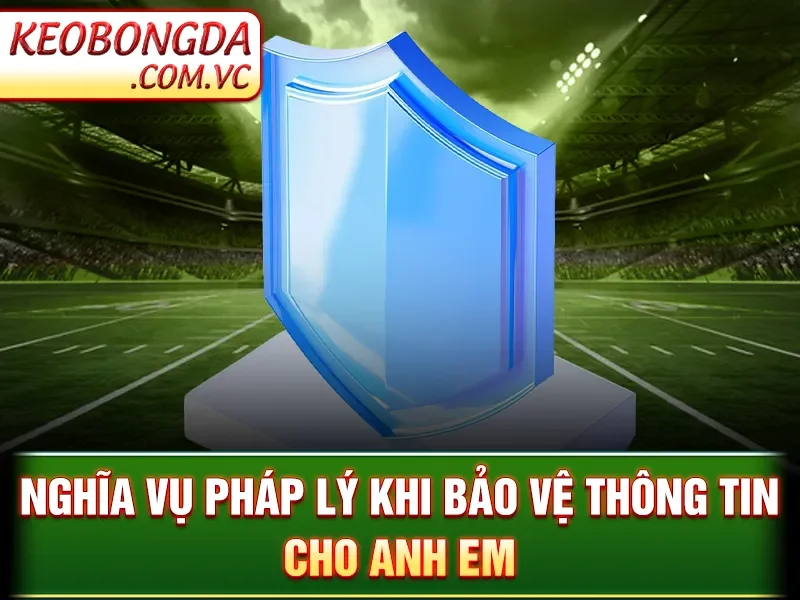 Trách Nhiệm Pháp Lý Kèo Bóng Đá - Xử Lý Tranh Chấp Khiếu Nại 2 Trách Nhiệm Pháp Lý Kèo Bóng Đá - Nghĩa vụ pháp lý khi bảo vệ thông tin cho anh em